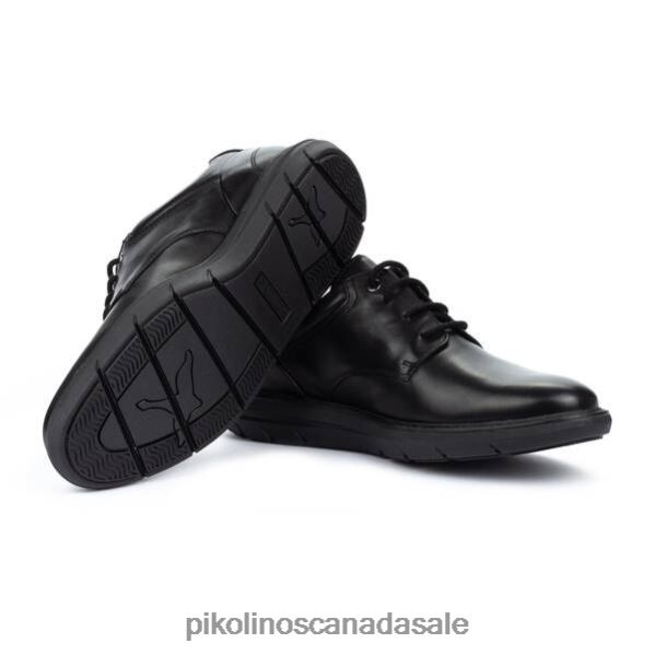 AMBERES blucher shoes with a sporty touch Men Black 4604J927 Pikolinos Footwear