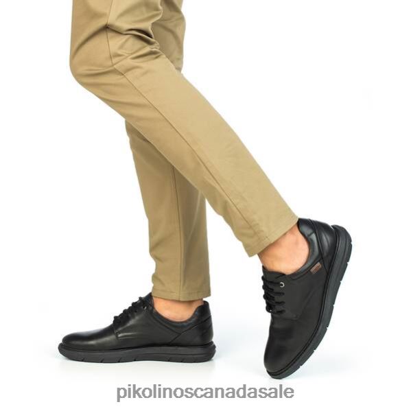 AMBERES blucher shoes with a sporty touch Men Black 4604J927 Pikolinos Footwear