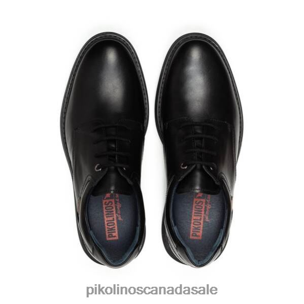 AMBERES blucher shoes with a sporty touch Men Black 4604J927 Pikolinos Footwear