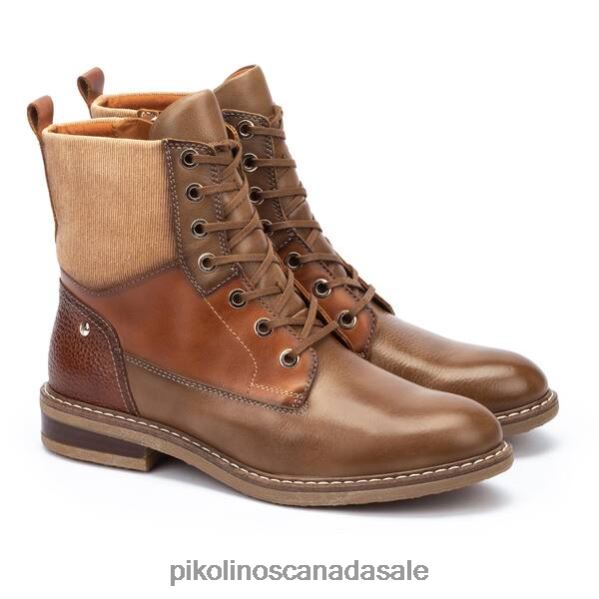 ALDAYA Aldaya comfort leather boots Women Olive 4604J327 Pikolinos Footwear