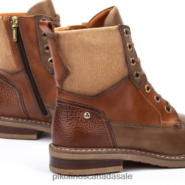 ALDAYA Aldaya comfort leather boots Women Olive 4604J327 Pikolinos Footwear