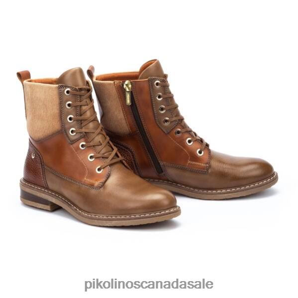 ALDAYA Aldaya comfort leather boots Women Olive 4604J327 Pikolinos Footwear