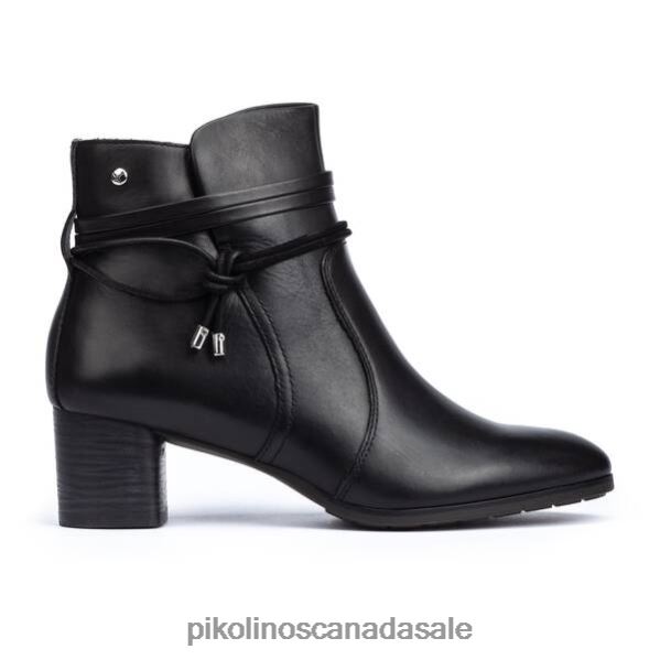 CALAFAT ankle boots with knot detailing Women Black 4604J288 Pikolinos Footwear