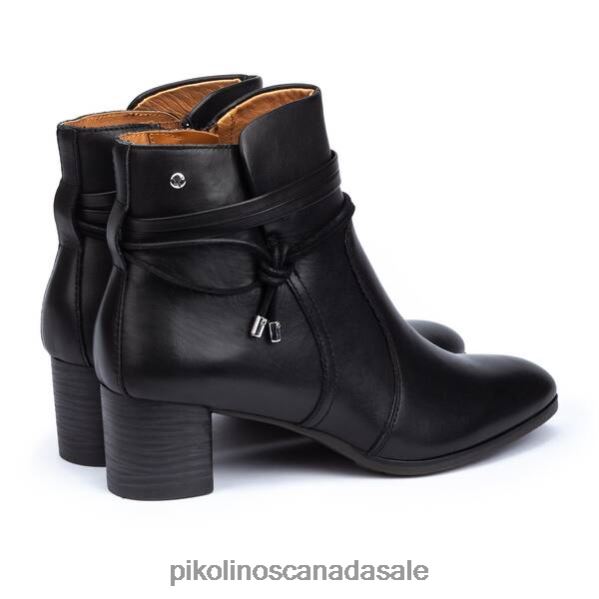 CALAFAT ankle boots with knot detailing Women Black 4604J288 Pikolinos Footwear