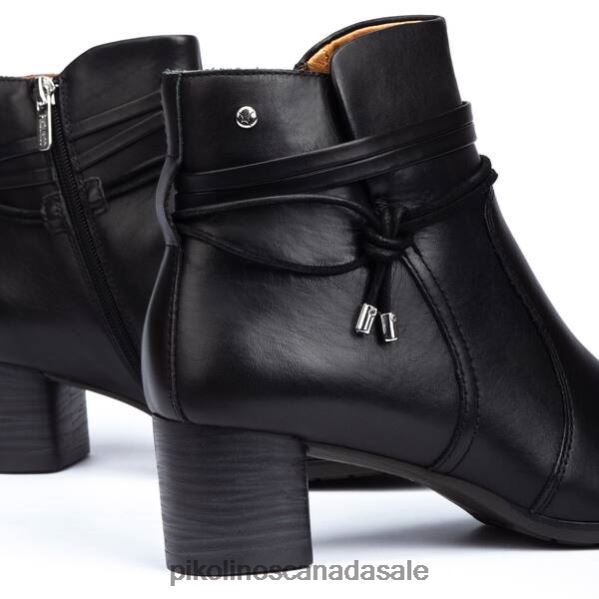 CALAFAT ankle boots with knot detailing Women Black 4604J288 Pikolinos Footwear
