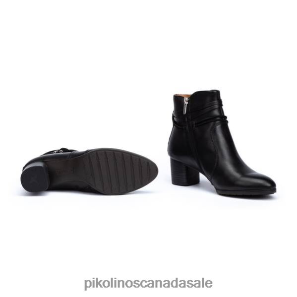 CALAFAT ankle boots with knot detailing Women Black 4604J288 Pikolinos Footwear