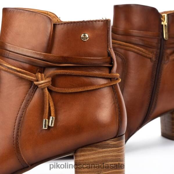 CALAFAT classic ankle boots with detailing Women Cuero 4604J285 Pikolinos Footwear