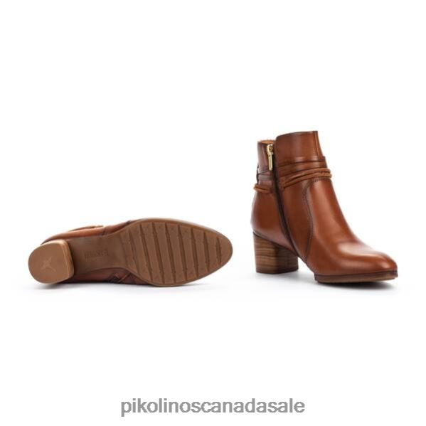 CALAFAT classic ankle boots with detailing Women Cuero 4604J285 Pikolinos Footwear