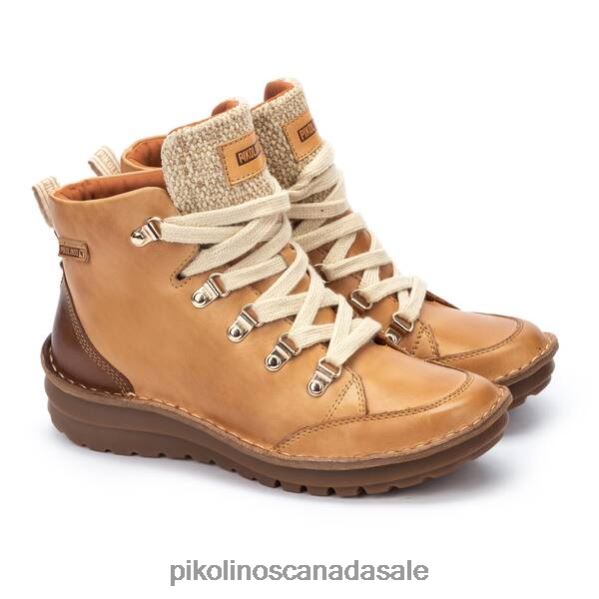CAZORLA Cazorla lace-up ankle boots Women Almond 4604J273 Pikolinos Footwear