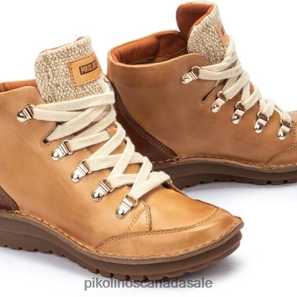 CAZORLA Cazorla lace-up ankle boots Women Almond 4604J273 Pikolinos Footwear