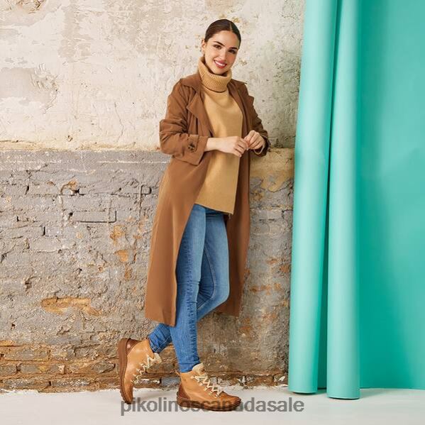 CAZORLA Cazorla lace-up ankle boots Women Almond 4604J273 Pikolinos Footwear