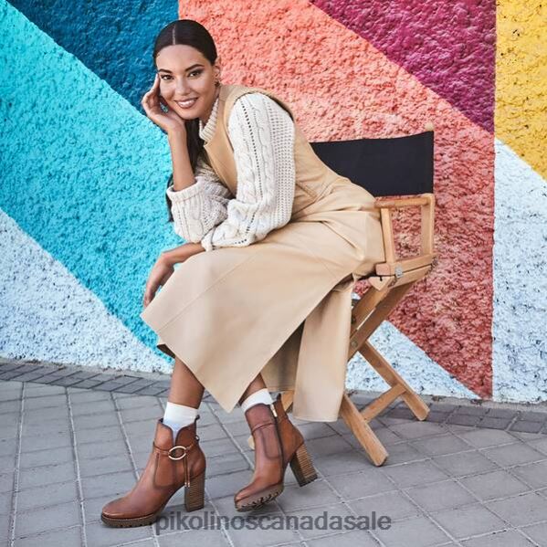 CONNELLY Connelly heeled ankle boots Women Brandy 4604J324 Pikolinos Footwear