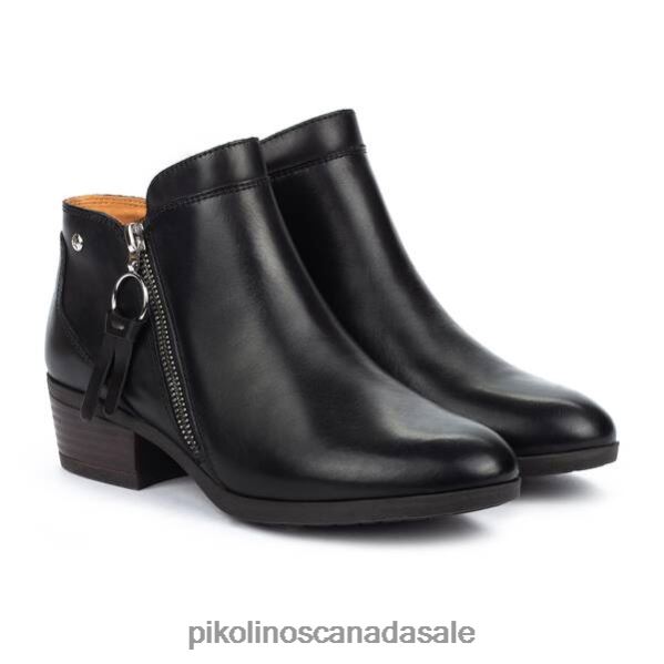 DAROCA ankle boot with side zip Women Black 4604J267 Pikolinos Footwear