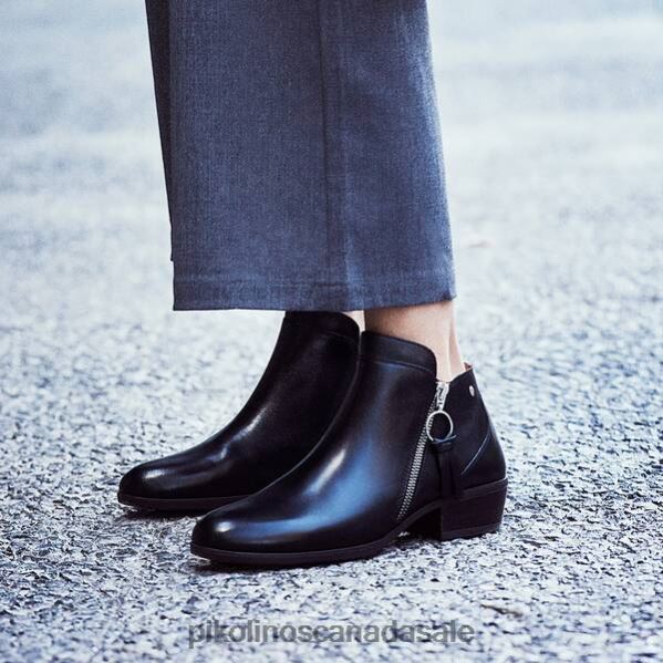 DAROCA ankle boot with side zip Women Black 4604J267 Pikolinos Footwear