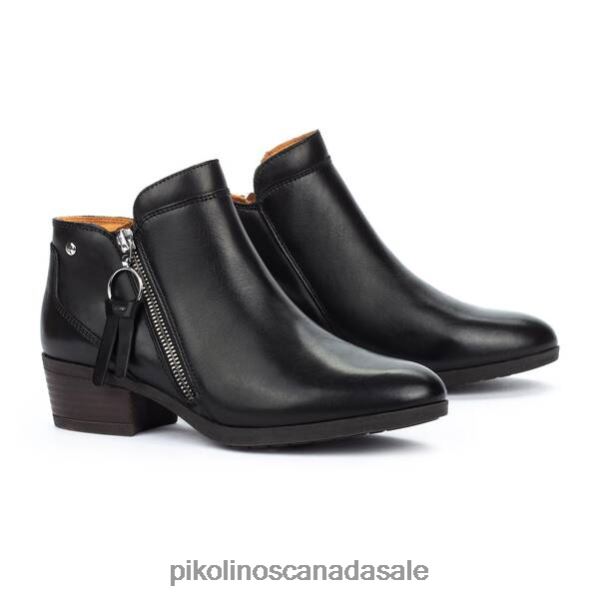 DAROCA ankle boot with side zip Women Black 4604J267 Pikolinos Footwear