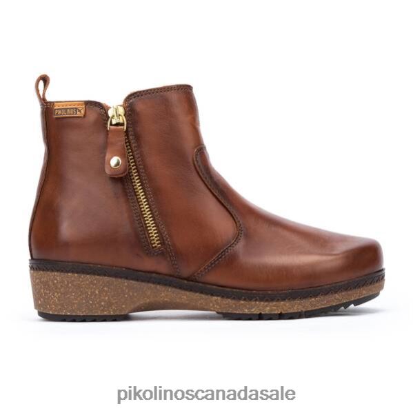 GRANADA Granada ankle boots with zipper Women Cuero 4604J336 Pikolinos Footwear