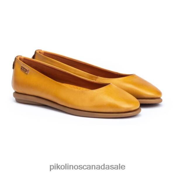 CULLERA leather flats in various colours Women Honey 4604J793 Pikolinos Footwear