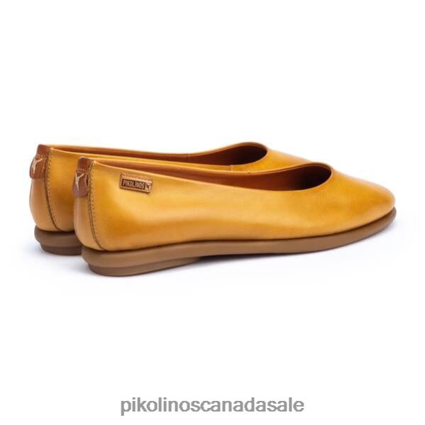 CULLERA leather flats in various colours Women Honey 4604J793 Pikolinos Footwear