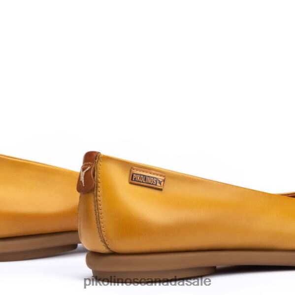 CULLERA leather flats in various colours Women Honey 4604J793 Pikolinos Footwear