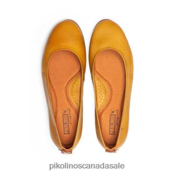 CULLERA leather flats in various colours Women Honey 4604J793 Pikolinos Footwear