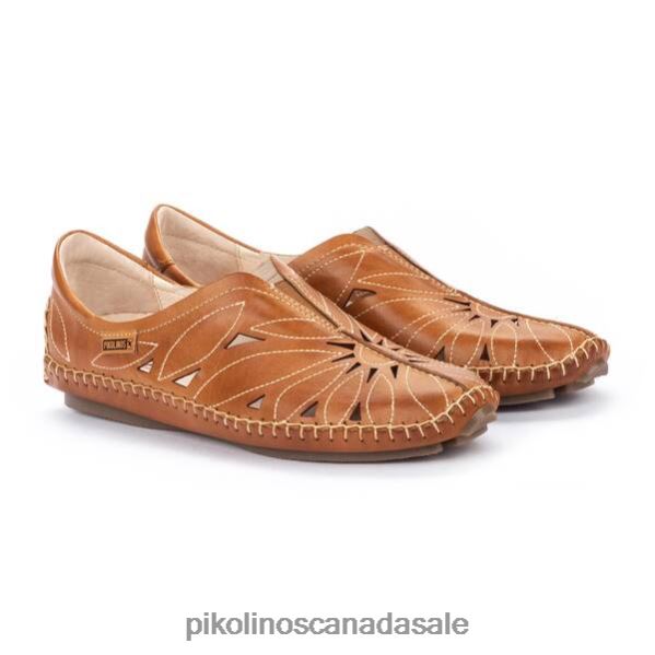 JEREZ jerez leather moccasin Women Brandy 4604J144 Pikolinos Footwear