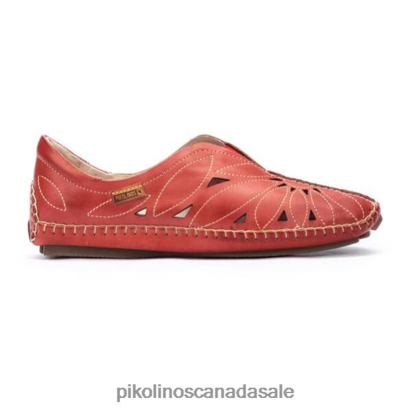 JEREZ jerez leather moccasin Women Cherry 4604J162 Pikolinos Footwear