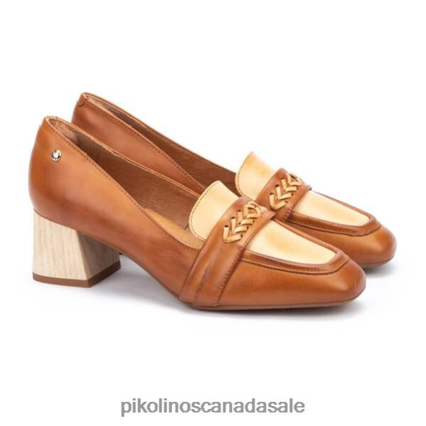 MURCIA Square-heeled loafers Women Brandy 4604J151 Pikolinos Footwear