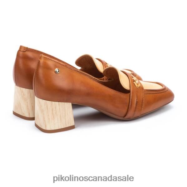 MURCIA Square-heeled loafers Women Brandy 4604J151 Pikolinos Footwear
