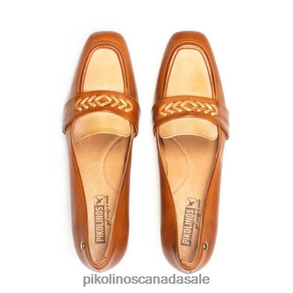 MURCIA Square-heeled loafers Women Brandy 4604J151 Pikolinos Footwear