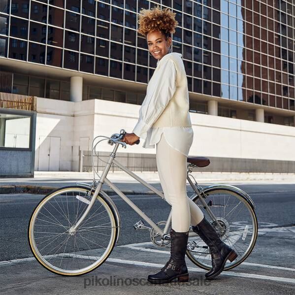 SAN SEBASTIAN full-length lace-up mid-heel boots Women Lead 4604J363 Pikolinos Footwear