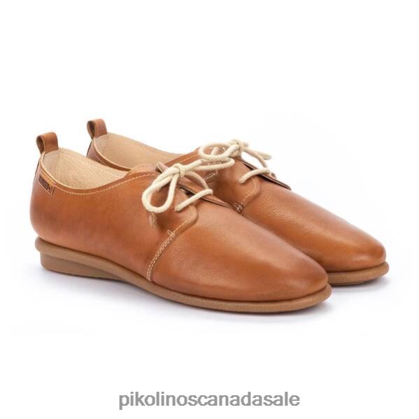 CALABRIA plain lace-up shoe Women Brandy 4604J811 Pikolinos Footwear