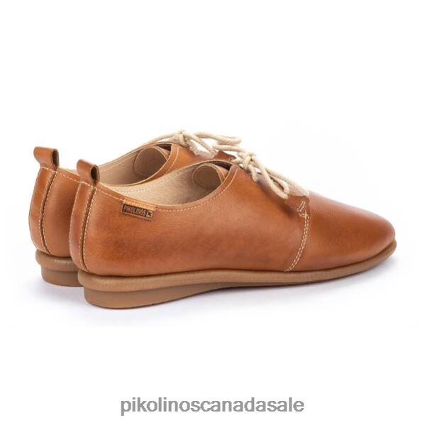 CALABRIA plain lace-up shoe Women Brandy 4604J811 Pikolinos Footwear