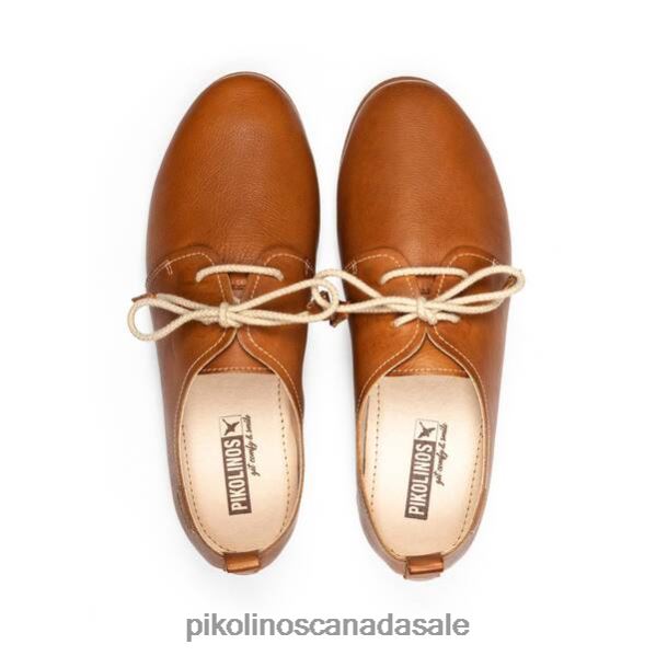 CALABRIA plain lace-up shoe Women Brandy 4604J811 Pikolinos Footwear