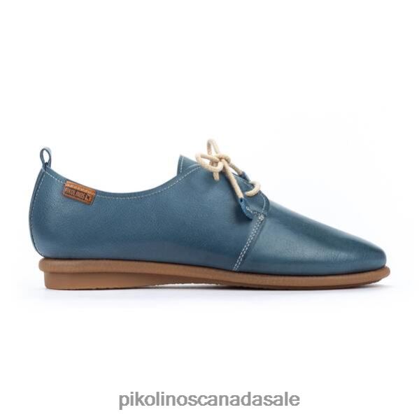 CALABRIA plain lace-up shoe Women Sapphire 4604J812 Pikolinos Footwear