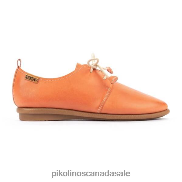 CALABRIA plain lace-up shoe Women Scarlet 4604J813 Pikolinos Footwear