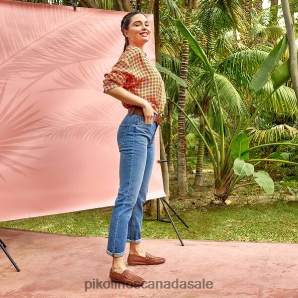 JEREZ jerez leather moccasin Women Brandy 4604J48 Pikolinos Footwear