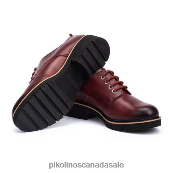 VICAR derby shoes with serrated sole and low heel Women Arcilla 4604J252 Pikolinos Footwear