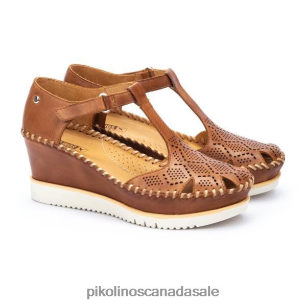 AGUADULCE closed-toe wedge sandals Women Brandy 4604J104 Pikolinos Footwear