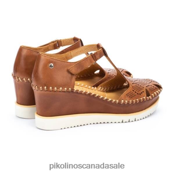 AGUADULCE closed-toe wedge sandals Women Brandy 4604J104 Pikolinos Footwear