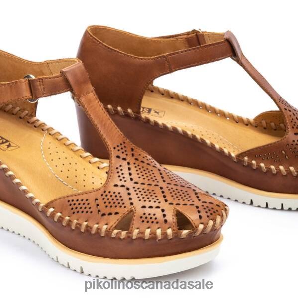 AGUADULCE closed-toe wedge sandals Women Brandy 4604J104 Pikolinos Footwear