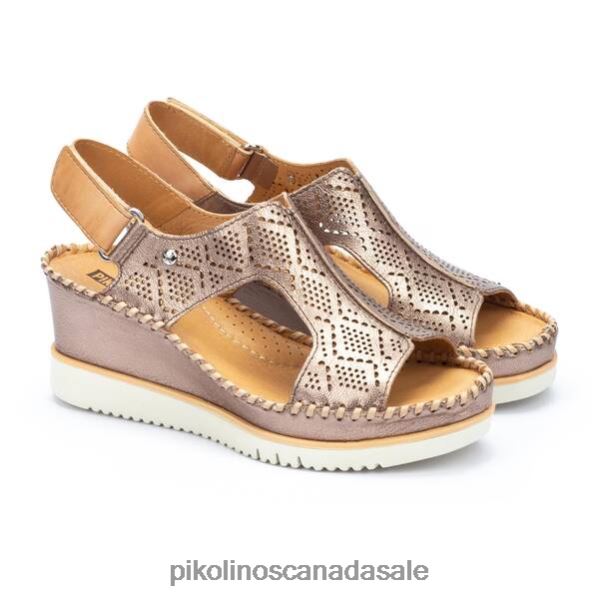 AGUADULCE wedge sandals with extra lightweight sole Women Stone 4604J84 Pikolinos Footwear