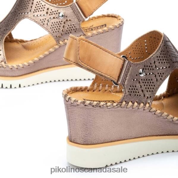 AGUADULCE wedge sandals with extra lightweight sole Women Stone 4604J84 Pikolinos Footwear