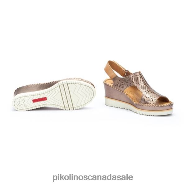 AGUADULCE wedge sandals with extra lightweight sole Women Stone 4604J84 Pikolinos Footwear