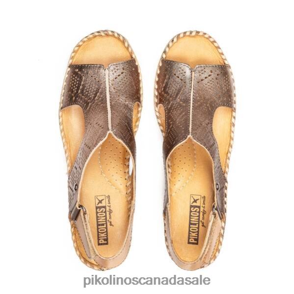 AGUADULCE wedge sandals with extra lightweight sole Women Stone 4604J84 Pikolinos Footwear