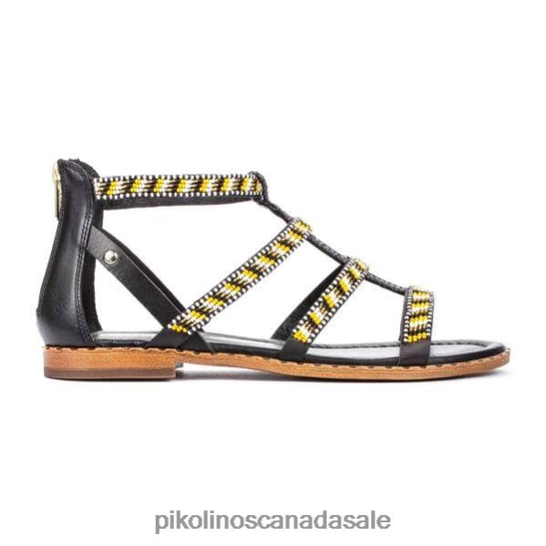 ALGAR colourful strap sandal Women Black 4604J735 Pikolinos Footwear