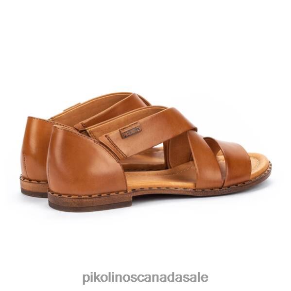 ALGAR cross-strap sandal Women Brandy 4604J16 Pikolinos Footwear