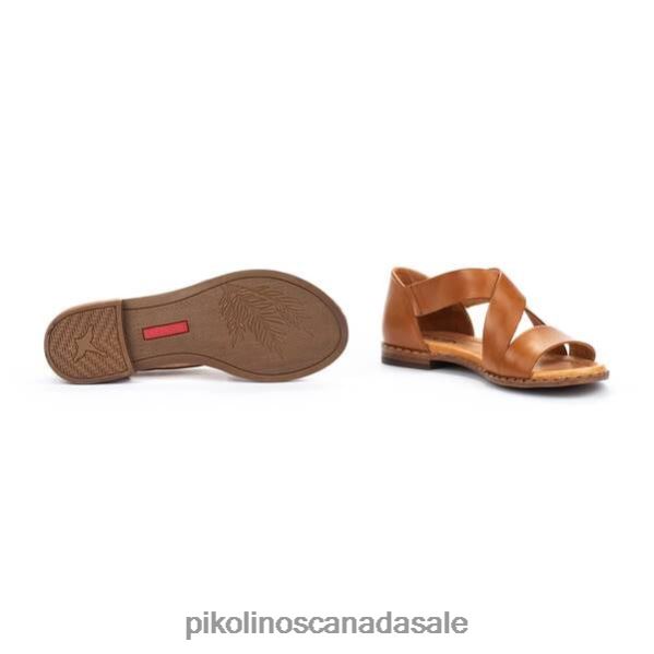ALGAR cross-strap sandal Women Brandy 4604J16 Pikolinos Footwear