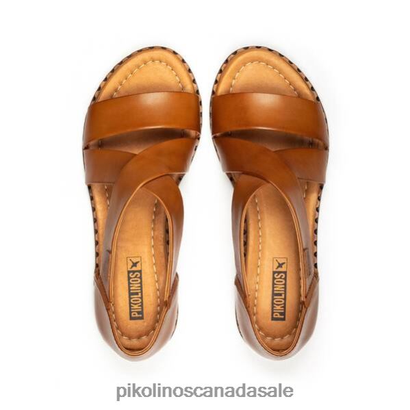 ALGAR cross-strap sandal Women Brandy 4604J16 Pikolinos Footwear