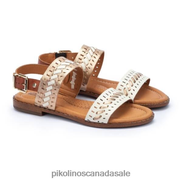 ALGAR flat sandals with manual stitching Women Nata 4604J27 Pikolinos Footwear
