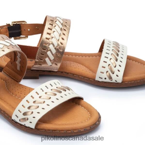 ALGAR flat sandals with manual stitching Women Nata 4604J27 Pikolinos Footwear